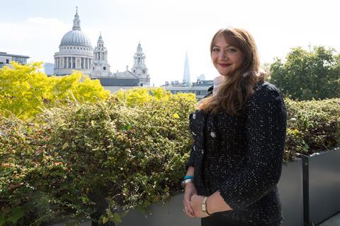 Ayesha Vardag, divorce lawyer and President of Vardags, photographed at her office at 10 Old Bailey, London