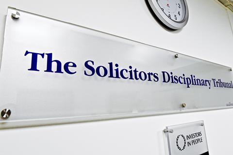 Solicitors Disciplinary Tribunal sign