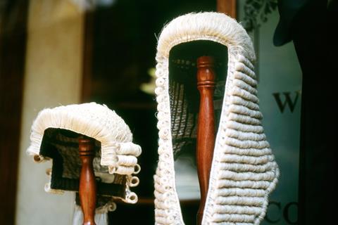 Judges wigs