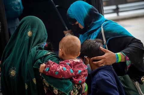 Refugees evacuated from Afghanistan