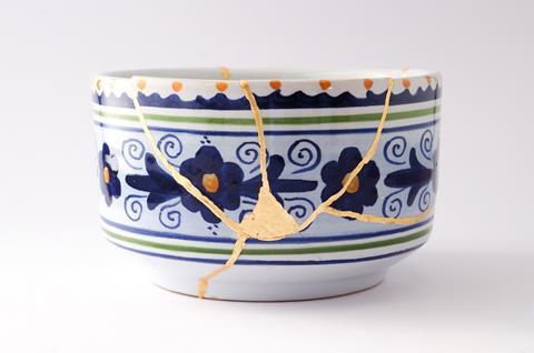 Kintsugi bowl