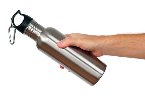 Metal water bottle