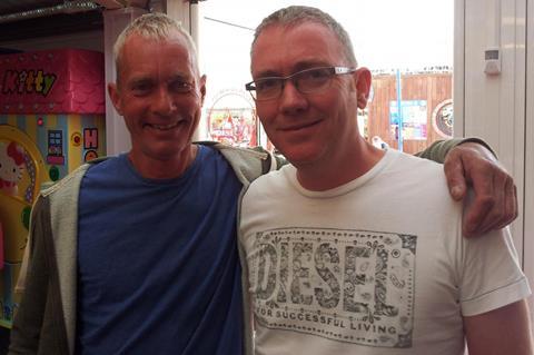 Ian Turnbull with his brother Stuart