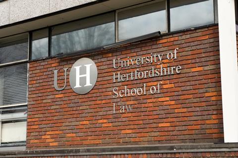 University of Hertfordshire, School of Law building