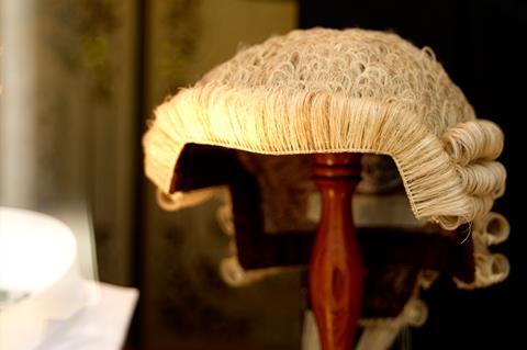 Barrister wig