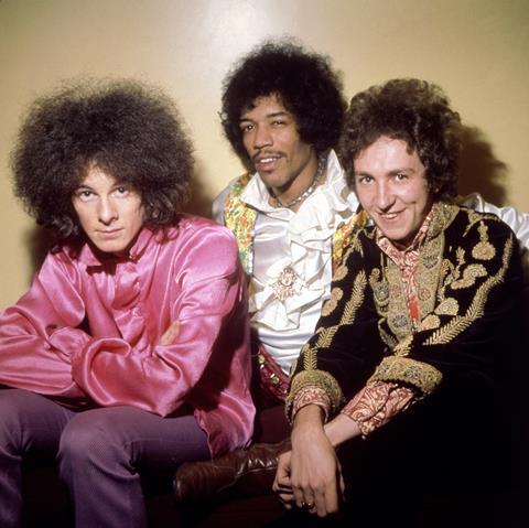 JIMI HENDRIX EXPERIENCE, pictured in June 1967