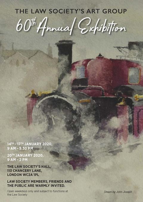 Art Exhibition Poster 2020 - Steam by John Joseph