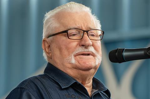 Poland’s former president Lech Wałęsa