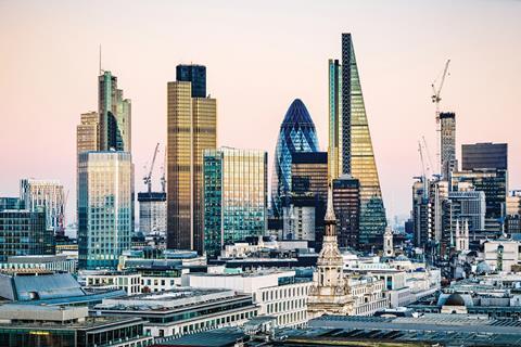 London city skyline