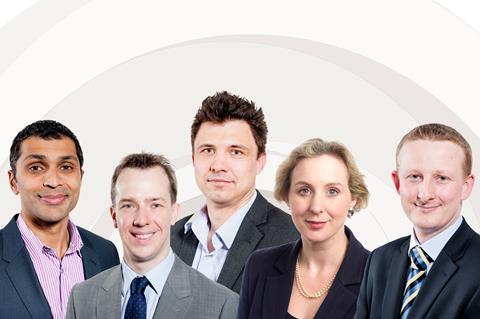 New Gowling WLG partners Ragi Singh, John Coldham, Joe Morris, Zoe Fatchen and Matt Walker