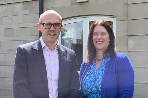 Neil Fearn and Imogen Jolley