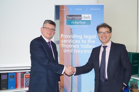 New partner peter james and heath thomas, head of licensing at hcr
