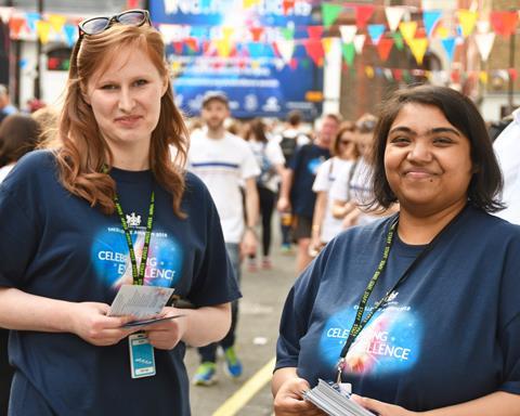 Excellence Awards marketing team at London Legal Walk