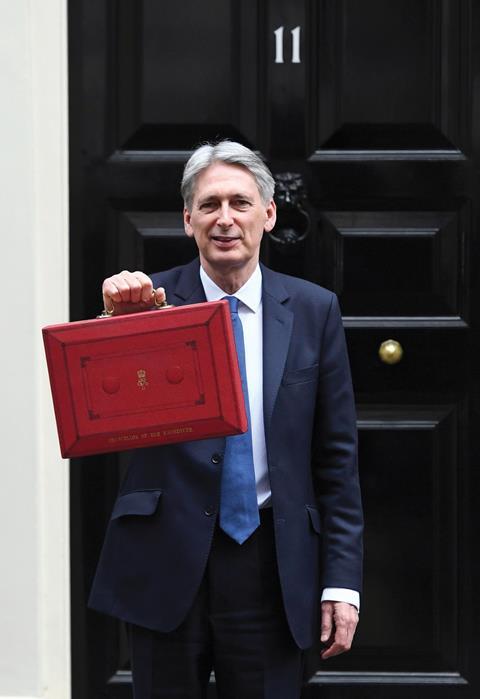 Philip hammond despatch box