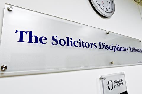 Solicitors Disciplinary Tribunal sign