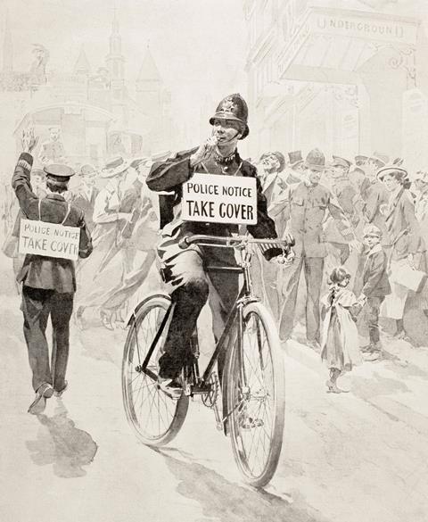 Police on bike