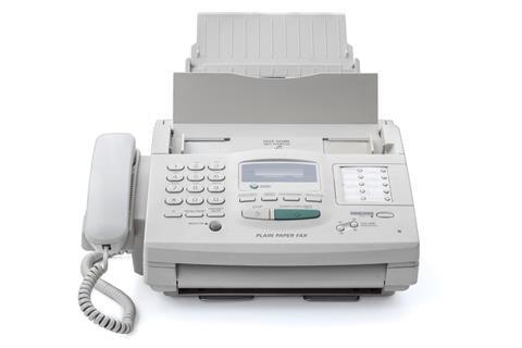Fax machine istock
