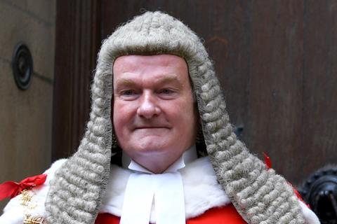 Lord Burnett of Maldon, lord chancellor Robert Buckland QC MP and master of the rolls Sir Terence Etherton