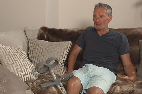 John Hayes, who was stabbed while trying to disarm the alleged Southport attacker, is interviewed at his home