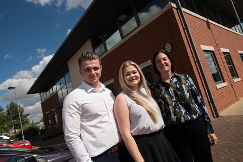 Kaine Anderson-Price, Georgie Lloyd and Anna Fussey, Fraser Brown Solicitors