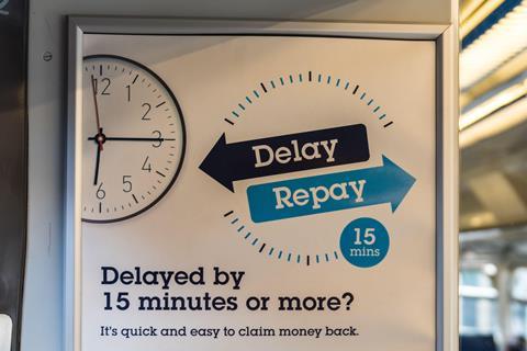 Delay replay train sign