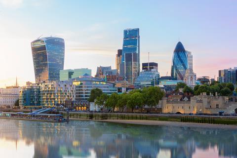 London city skyline