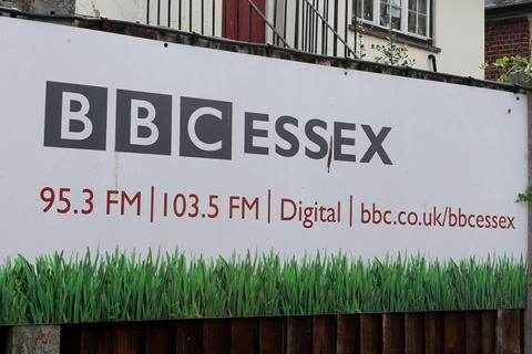 BBC Radio Essex signage