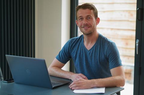 Andrew At Desk