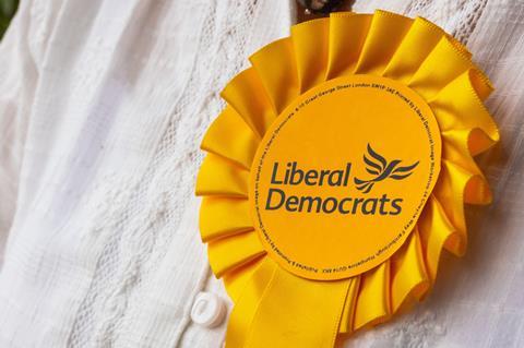 Liberal Democrats rosette