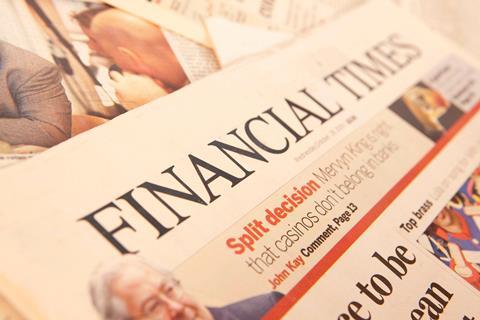 Financial Times newspaper