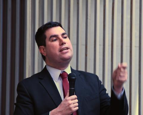 Richard Burgon MP at vigil for justice