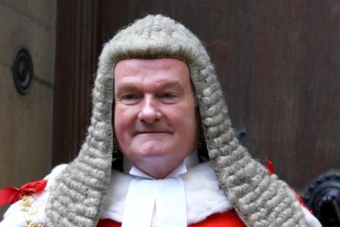 Lord Burnett of Maldon, lord chancellor Robert Buckland QC MP and master of the rolls Sir Terence Etherton