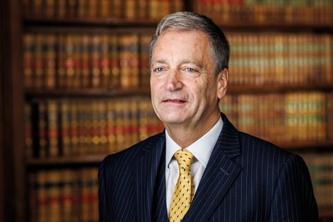 Law Society president Richard Atkinson