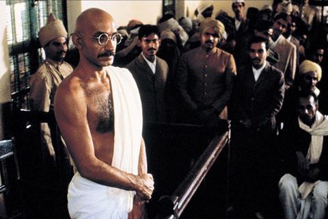 Ben Kingsley as Gandhi, 1982