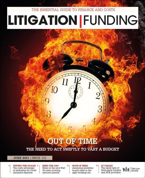 Litigation Funding Cover June 2021