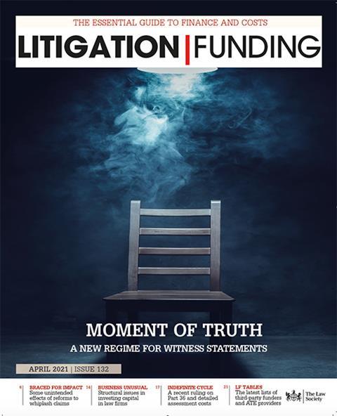 Litigation Funding April 2021