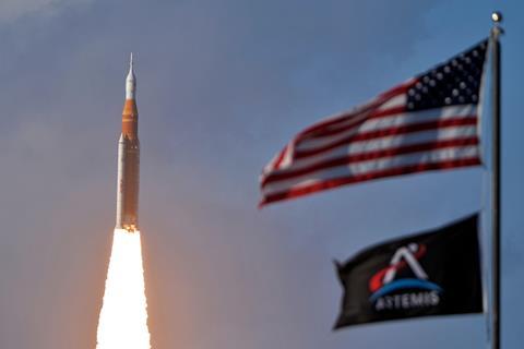 NASA's Artemis II moon rocket lifts off from the Kennedy Space Center 1 April, 2026