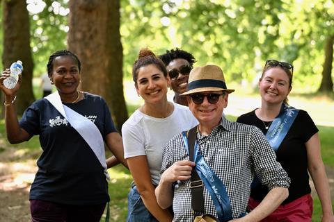Law Society people at London Legal Walk