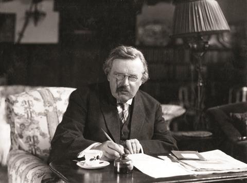 G K Chesterton: unapologetic apologist for tradition and faith