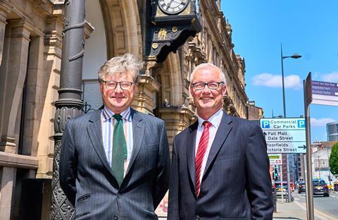 L-R Charles Prior and Paul Brant - landscape