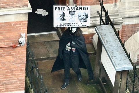 Assange demo