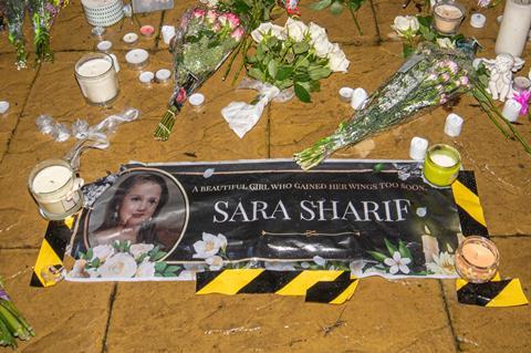 Sara Sharif memorial
