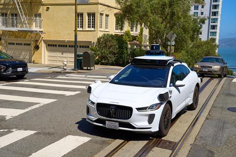 Waymo taxi