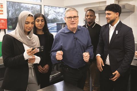 On a visit to a Hertfordshire community group, Keir Starmer spoke to local residents about the government’s Warm Homes Plan