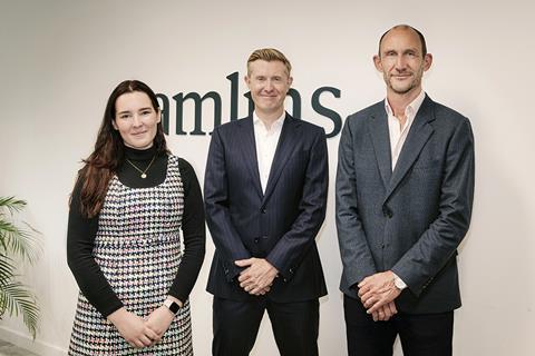 Sacha Withey, Matthew Pryke and Joss Alcraft