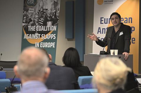 Charlie Holt: ‘Without the enabling role of lawyers, SLAPPs would not be a problem’