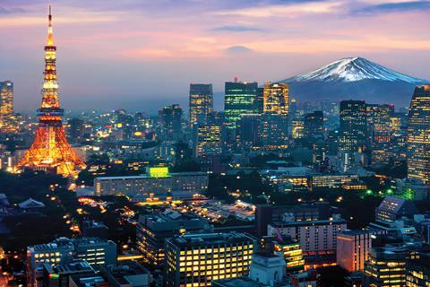 Tokyo skyline