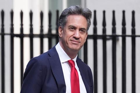Foreign Secretary Ed Miliband