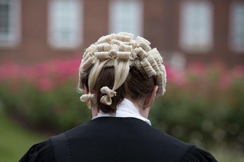 Barrister wig