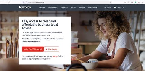 Lawbite website